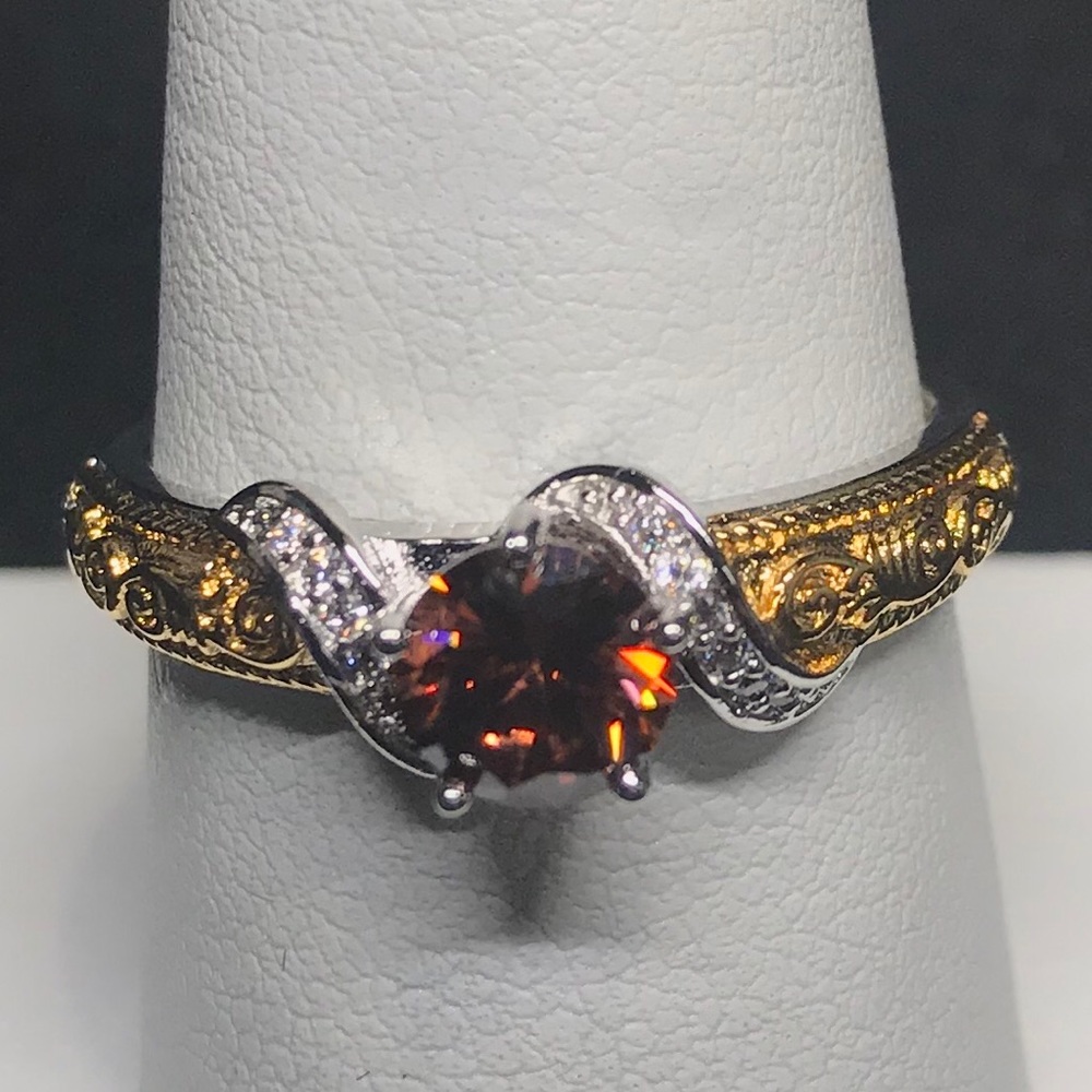 Size 10, Chocolate “diamond” ring